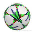 Läder anpassad logotyp tryckt billig fotboll